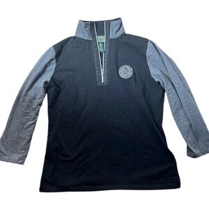 Lauren Ralph Lauren Active Shirt Long Sleeve‎ Size Medium Black and Gray
